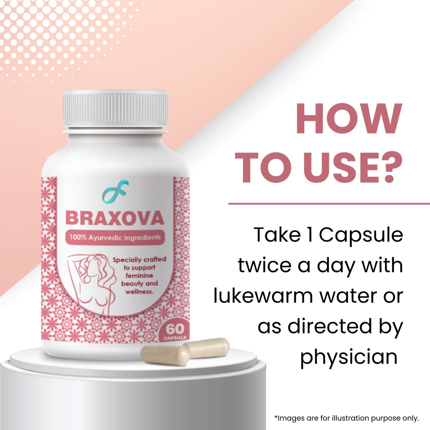 Braxova Breast Enlargement Capsule