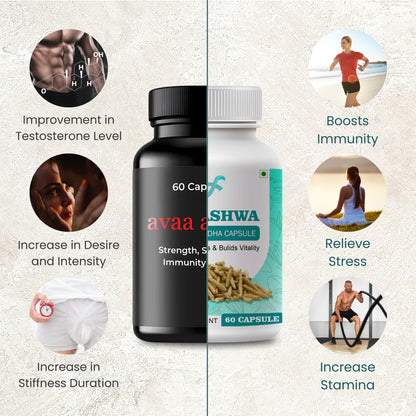 Stamina Enhancement + Vedashwa Ashwagandha Capsule
